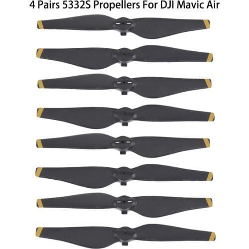 Best Price !4 pair 8 pcs 5332S Mavic Air Propeller props Blade prop for DJI Mavic Air Drone Accessories Free Shipping