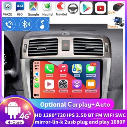 Android Multimedia System For Toyota Avensis 2008 2009 2010 2011 2012 2013 2014 2015 Car Stereo Radio Gps Bluetooth Player
