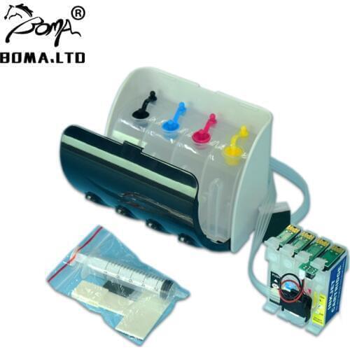 Oceania T2941 - T2944 Bulk Ink Ciss System For Epson Work Force WF-2760 WF-2750 WF-2650 WF-2660 WF2750 WF2760 WF2660 ARC Chip