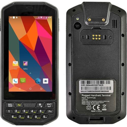 Original Kcosit K41 Android Wireless Barcode Scanner Rugged Handheld PDA Keyboard 1D 2D QR Corde Portable 4G GPS Zebra Honeywell