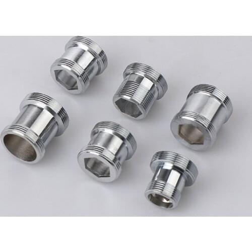 Faucet Adapter M16 M18 M20 M21 M22 M24 Thread Transfer Thread Brass Connector Bathroom Kitchen Faucet Spout Accessories