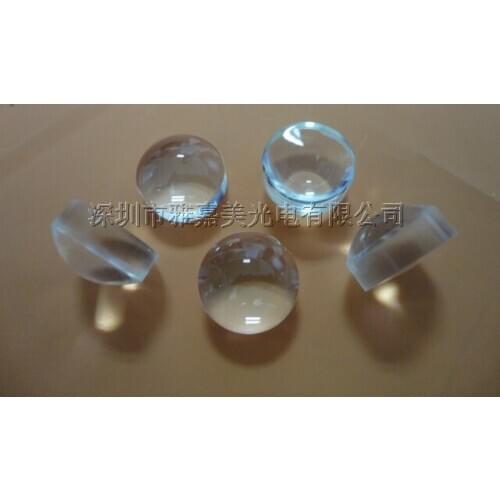 Plastic LED lens Diameter 14.5mm Double convex optical lens,1W 3W Reflector Lens