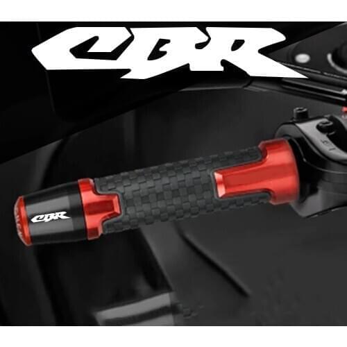 7/8'' Motorcycle Handlebar Grips Handle Bar Cap End Plugs For Honda CBR 600 RR CBR 600RR CBR600rr 2003 2004 2005 2006 2007 2008