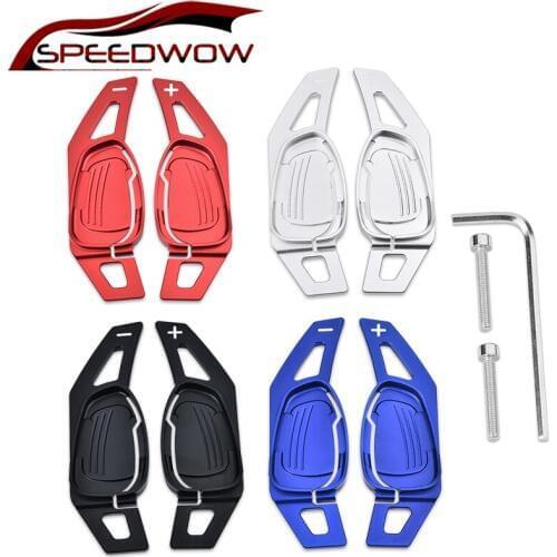 SPEEDWOW 1pair Car Steering Wheel Shift Paddle Shifter Extension Kit For Audi RS3 RS5 2017-2018 R8 TT RS 2016-2018 For RS4 2018