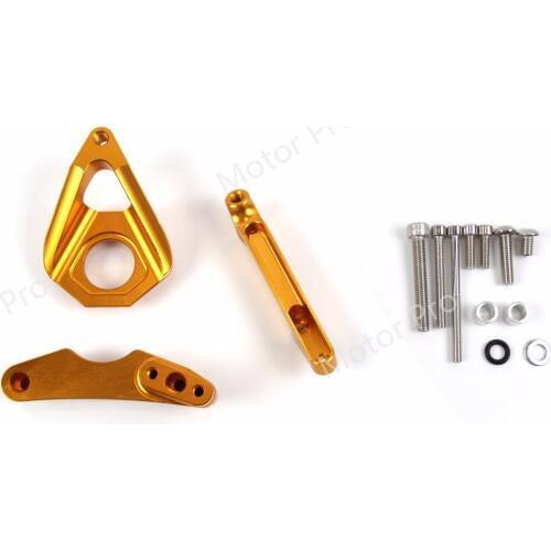 For Suzuki GSR 750 2001 - 2005 Steering Damper Stabilizer Bracket GSR750 01 2002 2003 2004 05 GSXR GSX-R GSX R 600 750 GOLD