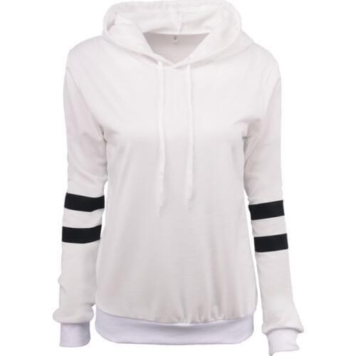 2019 Hot Fashion Hooded Sweatshirts Women Section Solid Color Long New Designer Casual Print Loose Pullover Autumn Winter W123