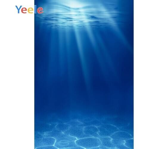 Sea Seabed Underwater Aquarium Baby Portrait Photography Backdrop Vinyl Photographic Background For Photo Studio Photophone Prop