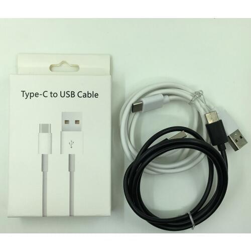 TYPE C Charging Cable 1.5M 5ft Good Quality Real 2A Cellphone Cables Packed with Retail package 50pcs/lot