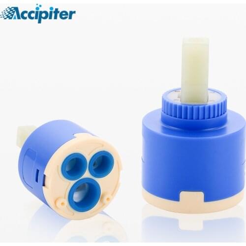 2PCS Faucet Accessories Watersaving Replacement Ceramic Spool Cartridge Kitchen Bathroom Faucet Replace Part