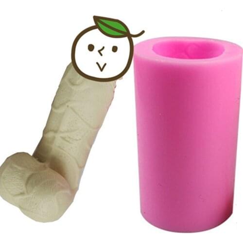 3D Beauty Penis Silicone Fondant Cake Decorating Tools Chocolate Mold Soap Candle Moulds P181