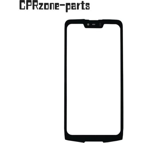 6.18" Black For Doogee S90 Front Outer Touch Glass Lens Panel