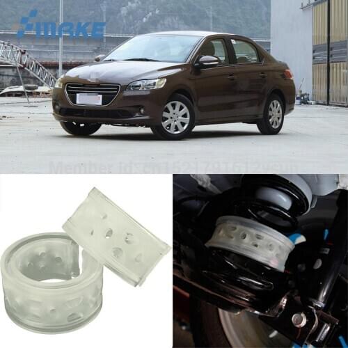 SmRKE For Peugeot 301 Car Auto Shock Absorber Spring Buffer Bumper Power Cushion Damper Front/Rear High Quality SEBS