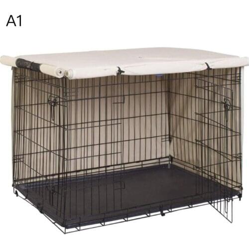 Cage Cover Dog Pet Kennel Covers Outside Durable Outdoor Dust-proof Foldable Protective Dustproof Washable Rainproof Crate