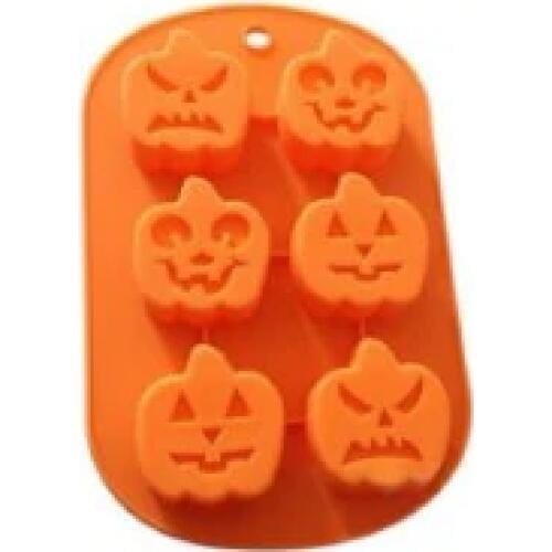 Hallowmas Pumpkin Silicone Baking Cake Mold Candle Moulds Chocolate DIY Muffin Cups Candy DIY Pans