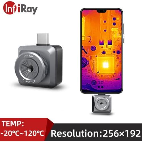 InfiRay T2L Thermal Imager Camera Infrared Thermometer Imager PCB Circuit Industrial Detection Imaging Camera for Android Phone