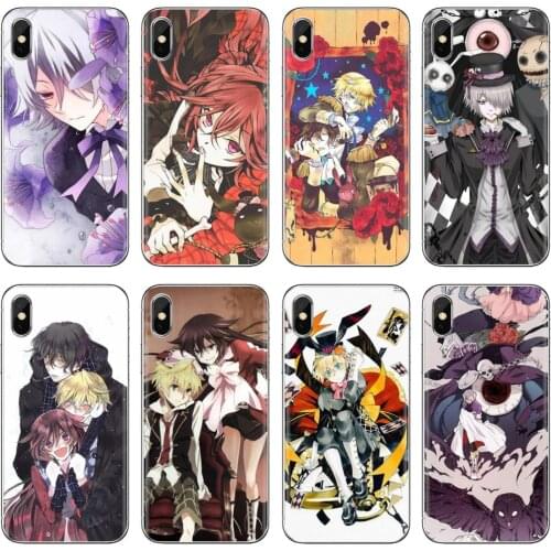 Pandora Hearts alice oz hugging Soft Case Covers For iPhone iPod Touch 11 12 Pro 4 4S 5 5S SE 5C 6 6S 7 8 X XR XS Plus Max 2020