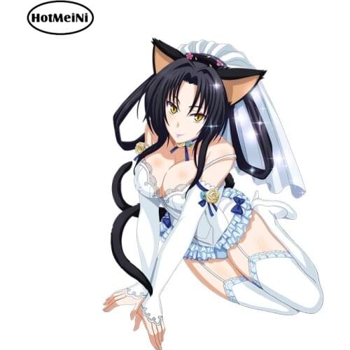 HotMeiNi Sexy Car Stickers High School DxD Serafall Leviathan Render 3D Car Styling Vinyl Car Window Wiper Decal Accessories