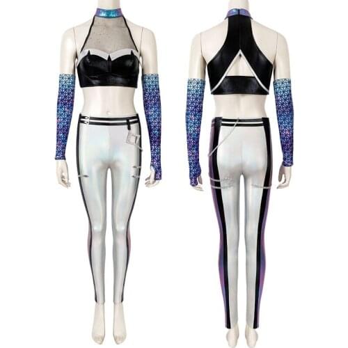 Adult Women League 2020 S10 Cosplay Costume Kaisa Role-playing Clothing Halloween Party Fashion Outer Wear For Girl