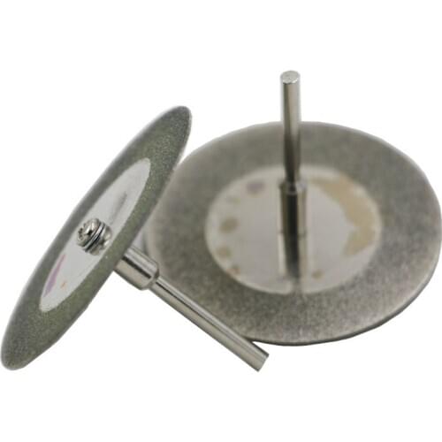 10 Pcs/ Set 50mm Diamond Glass Coated Rotary Cutting Cut Off Blade Wheels In Stock