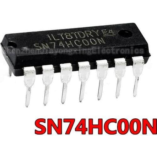10PCS SN74HC00N SN74HC00 DIP14 DIP 74HC00 new original