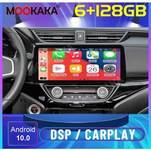 12.3" Tesla Android 10.0 6G+128G Carplay For Honda CRIDER 2019+ Car GPS Navigation Audio Radio Multimedia Player Head Unit