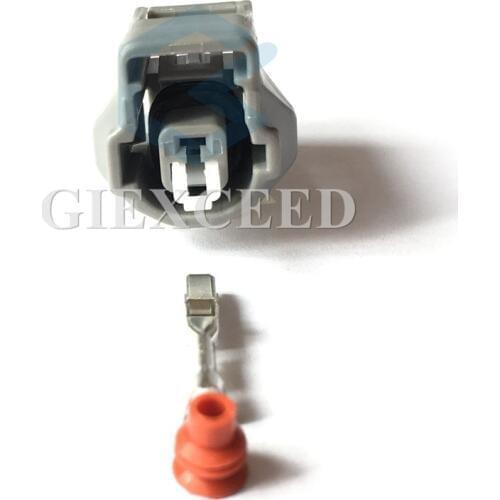 2 Sets 1 Pin 7283-1015-10 Automotive Connector 2JZ Knock Sensor Car Plugs Auto Socket For Toyota