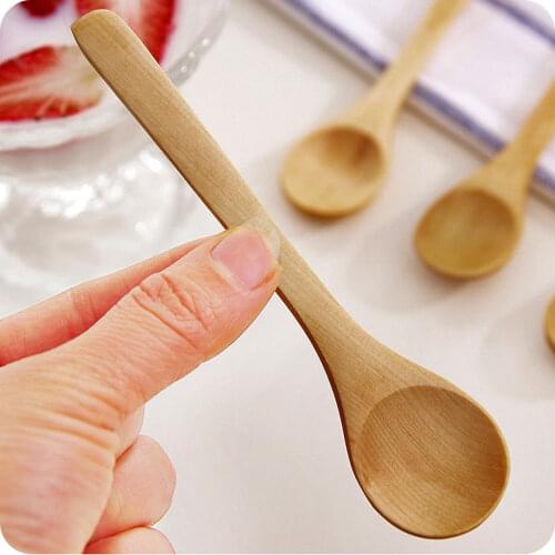 4pc/Set Bamboo Utensil Kitchen Wooden Cooking Tools Spoon Spatula Mixing Gifts
