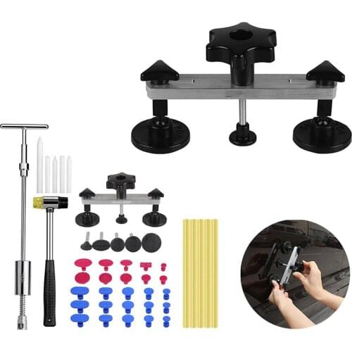 44PCS Dent Puller Kit Dent Remover Dent Removal Repair Kit Car Repair Tool for Car Body Dent Repair Kit