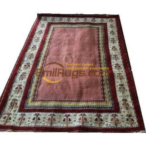 Antique Chinese Hand-made Wool Home Decor Floor For Bedroom Museum Wool Knitting soumak Carpets