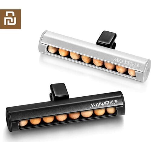 Xiaomi Mijia Maiwei Car Holder Incense Ball Air Conditioning Outlet Natural Sachets Aromatic Wardrobe Aromatherapy Ball for Car