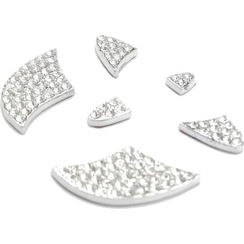 Bling Steering Wheel Logo Emblem Diamond Crystal Shiny Decal Cover for Toyota Camry RAV4 HIGHLANDER 15-20 Accessories