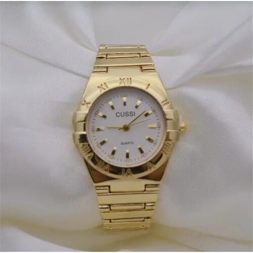 CUSSI New Woman Watches Gold 2017 Brand Luxury Ladies Dress Wristwatches Bracelet Watches Fashion Quartz Clock Reloj Mujer Gift