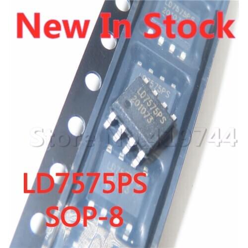 5PCS/LOT LD7575 LD7575PS SOP-8 LCD power management chip In Stock NEW original IC