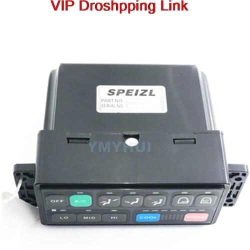 For Daewoo Doosan DH215/220/225/300-5-7-9 Excavator Air Conditioner Controller Panel Switch High Quality Excavator Accessories