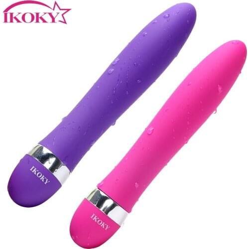 IKOKY Adjustable Vibrators Dildos G-spot Speed AV Stick Magic Clitoris Stimulator Wand Female Massager Sex Toys For Women