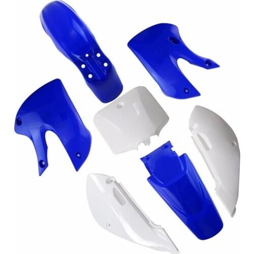 Plastics Guard Fairing Fender Kit For Kawasaki KLX 110 KLX110 DRZ KX 65