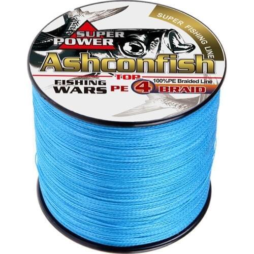 Brand new 4x super strong 500M 6LB-100LB PE Braided Fishing Line 0.10-0.55mm Multifilament Fishing Line Sea Fish Wire thread