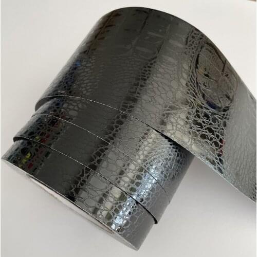 10/20/30/50cm PWM Crocodile Leather Pattern Car styling Matte Vinyl Film Sticker Car Body Wrapping Motorcycle Automobiles