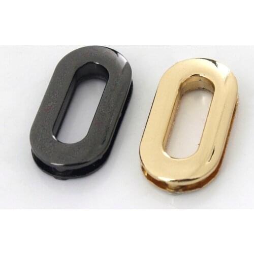 2pcs Metal Oval Screw Back Eyelets With Washer Grommets Leather Craft Accessory for Bag Garment Shoe Clothes Jeans Decoration