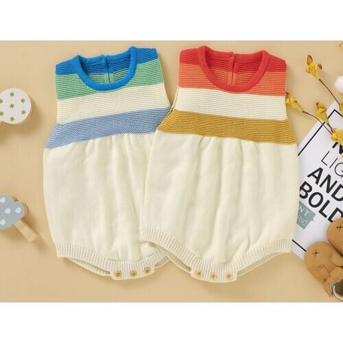 Mimixiong Knitted Bodysuits For Babies