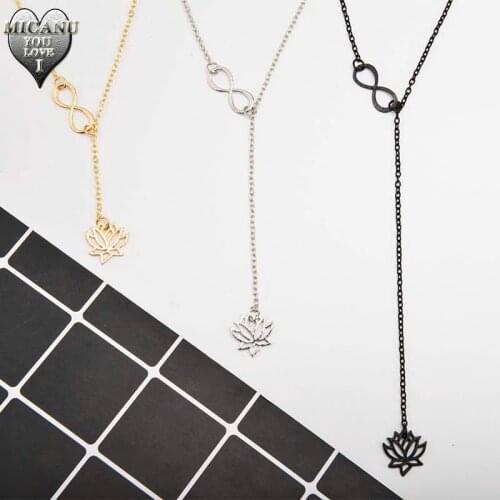 Necklase Long Personnalisé Chain Choker Flower Colgantes Initial Collier Femme Regalos Para Mujer Sale Ofertas Relampago Joias