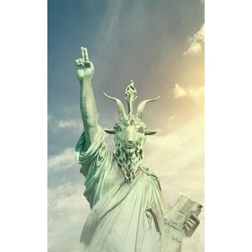 HAIL SATAN MOVIE Art print Silk poster Home Wall Decor