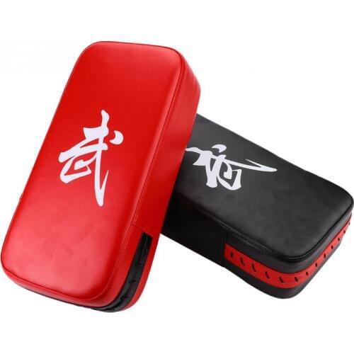 Durable Punching Bag Boxing Pad Sand Bag Fitness Taekwondo Kicking Punching Pad PU Leather Training Gear Muay Thai Foot Target