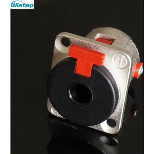 Headphone Female Jack Zinc Diecast Shell Switzerland NEUTRIK 6.35 for HIEND Amp Preferred NJ3FP6C HIFI Audio Free Shipping