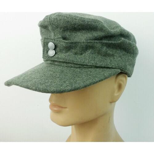 Reproduction WWII WW2 German M43 Wool Field Cap WH EM Enlisted Military Store