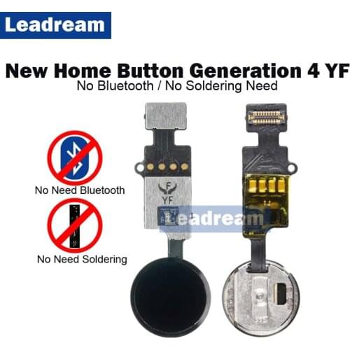 200PCS Universal YF Home Button Flex for iPhone 7 Plus 8 Plus Return Home Function Solution 4rd Generation 4