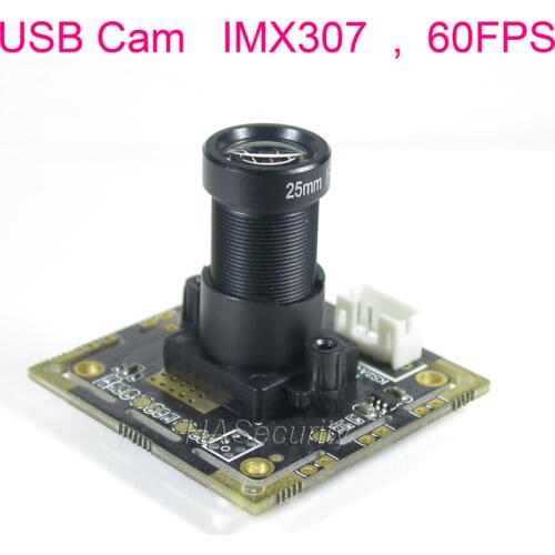 USB camera 1/2.8" SONY STARVIS IMX307 sensor +M12 Star Light Lens