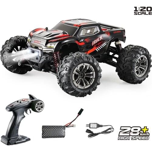 Xinlehong 9145 RC Car 1:20 4WD Brushed Driving Desert Truck Drive Bigfoot Remote Control Car Model Off-Road Speed Vehicle Toys