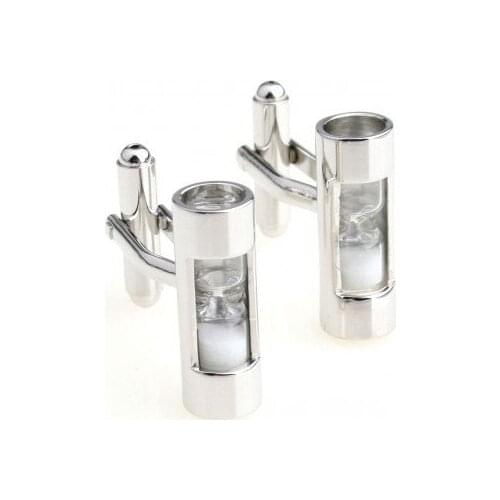 Sandglass Cufflink 15 pairs Wholesale Free Shipping