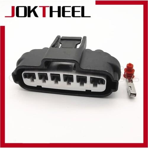 1/5/10/20sets black 6 Pin female auto electric throttle accelerator plug auto connector for Toyota Mitsubishi Mazda 7283-1968-30